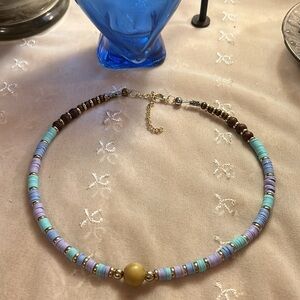 Heishi Beads Beach Bum in the Tropics Necklace